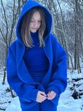 Фото Костюм для девочки Норд c кофтой на молнии и штанами