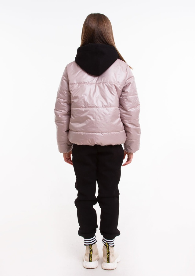 Куртка для дівчинки Домініка бежевий, Бежевий, 122