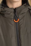 Куртка для дівчинки Діззі хакі, Хаки, 128