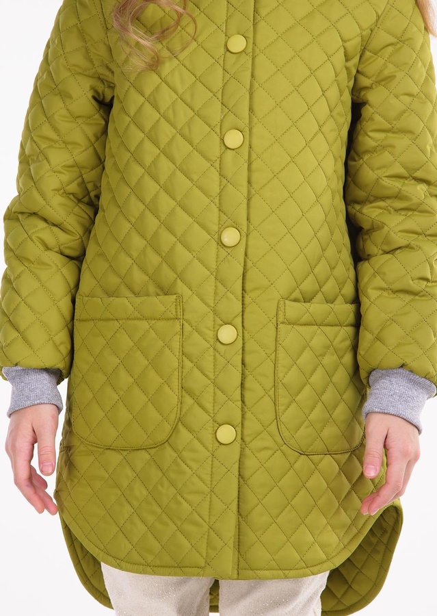 Куртка для девочки Гермиона оливковый София Шелест, Оливковый, 122