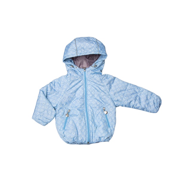 Куртка демісезонна для дівчат, Синій, 134