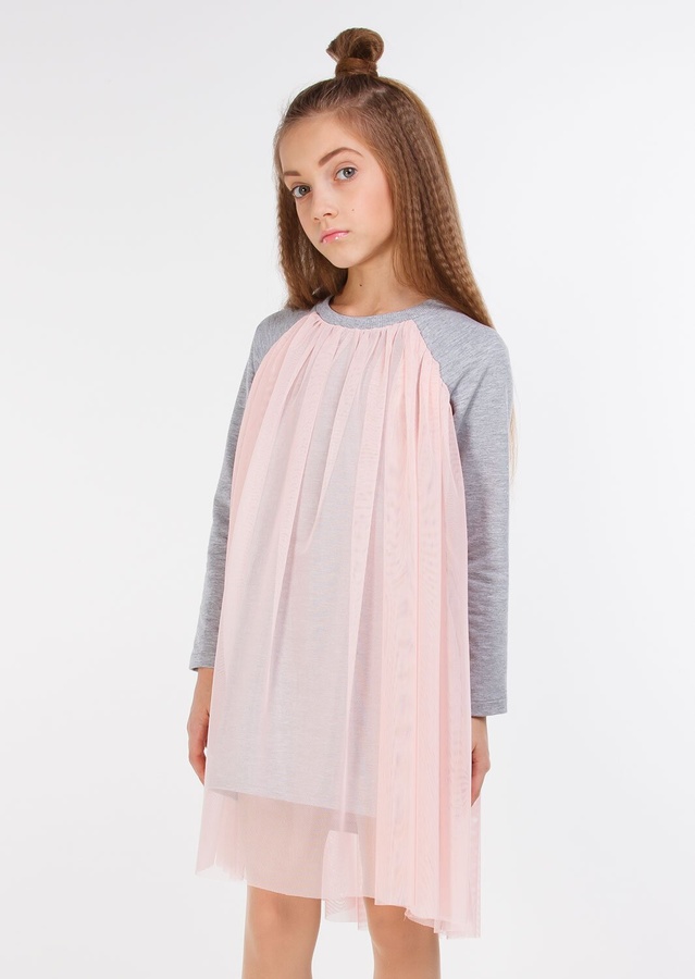Платье для девочки Сати розовый, Розовый, 134