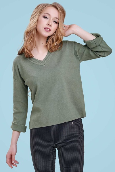 Пуловер 1450.3323, Зелёный, S-XL