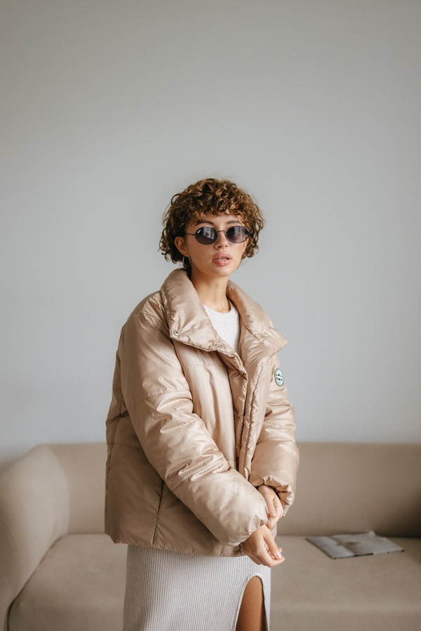 Жіноча куртка 2019.5243, кофе, S-M
