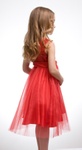 Платье для девочки Эмили Красный, Красный, 122