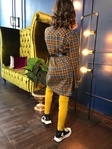 Платье-рубашка для девочки Милан желтый, Жёлтый, 122