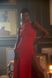 Сукня довга GP_42298 максі з розрізом, Червоний, XS