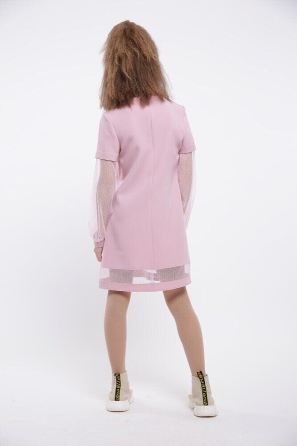 Нарядне плаття Тіна рожевий, Рожевий, 122