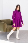 Платье для девочки PMR_07 Фиолетовый, Фиолетовый, 122