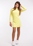 Плаття для дівчинки Кейсі Жовтий, Жовтий, 170