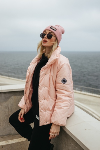 Жіноча куртка 2019.5243, св.розовый, S-M