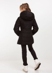 Куртка для девочки Канада черный, Черный, 110