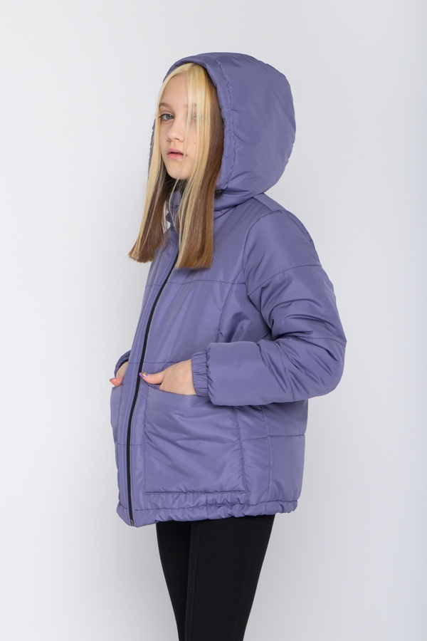 Куртка для девочки Диззи сиреневый, Сиреневый, 128