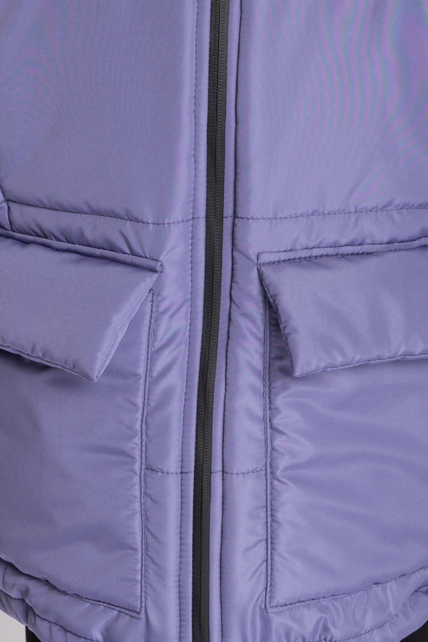 Куртка для дівчинки Діззі сиреневий, Фіолетовий, 122