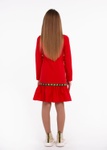 Платье для девочки Валерия Красный, Красный, 122