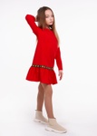 Сукня для дівчнки Валерія Червоний, Червоний, 128
