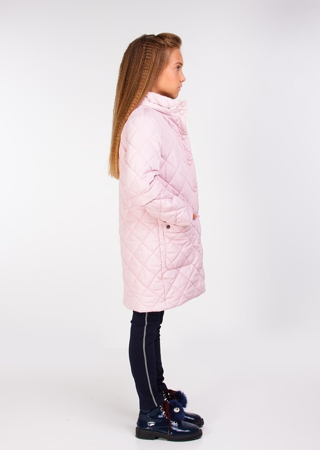 Куртка для дівчинки Сара пудра, Рожевий, 152