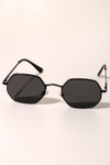 Солнцезащитные очки-восьмиугольник 1370.4139, Черный, UN