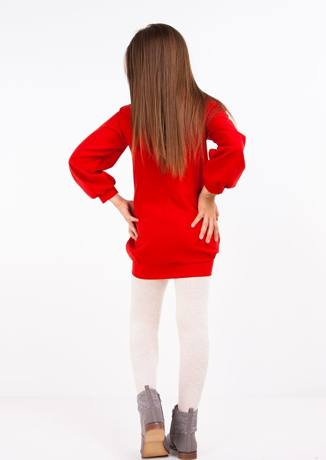 Платье для девочки Розали красный София Шелест, Красный, 116