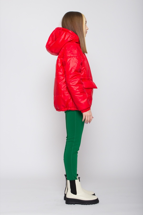 Куртка для дівчинки Діззі червоний, Червоний, 122