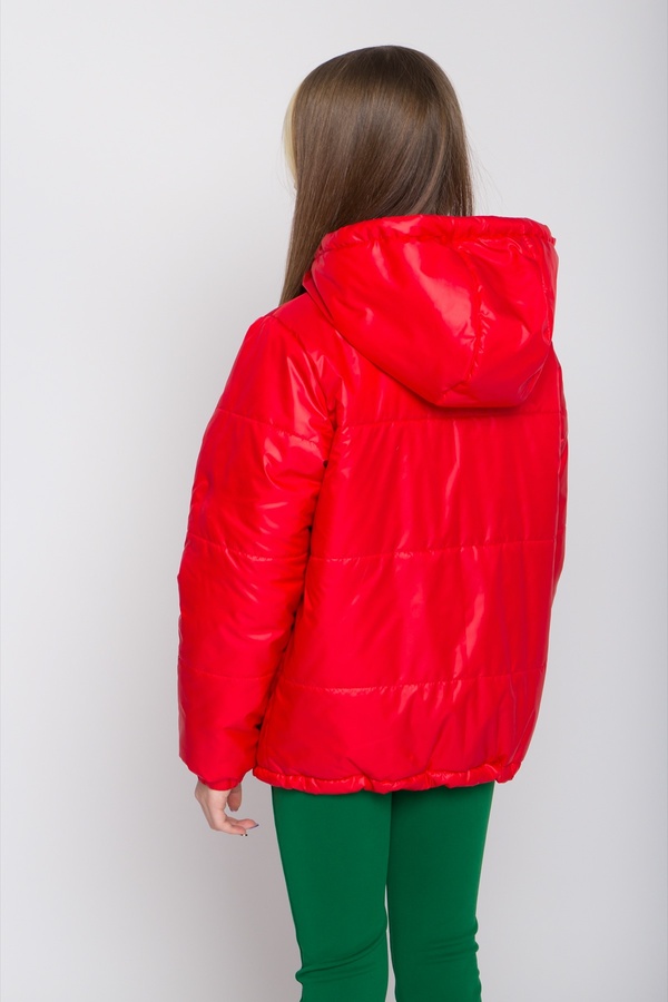 Куртка для девочки Диззи красный, Красный, 122
