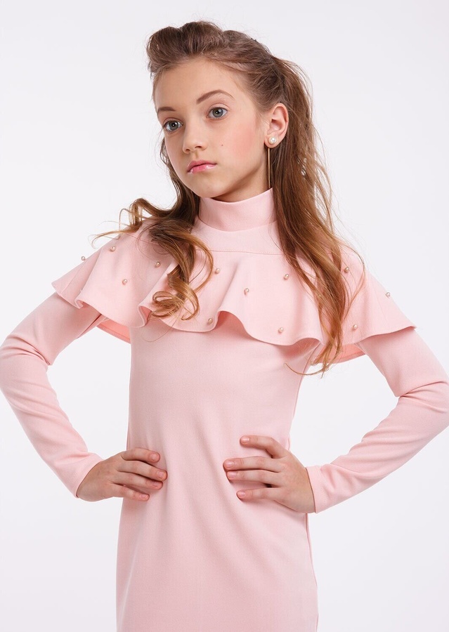Платье для девочки Тиона розовый, Розовый, 140