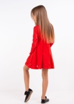 Плаття для дівчинки Сицілія червоний, Червоний, 146