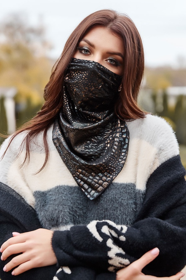 Шейный платок-маска 1647.4413, Черный, UN