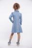 Платье для девочки Элен голубой, Голубой, 122
