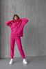 Спортивний костюм жіночий OD_631 теплий, Рожевий, S