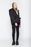 Куртка для девочки Диззи черный, Черный, 128