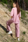 Спортивный костюм с штанами 1365.4128, розовый (малина), S
