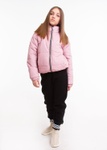 Куртка для дівчинки Домініка рожевий, Рожевий, 122