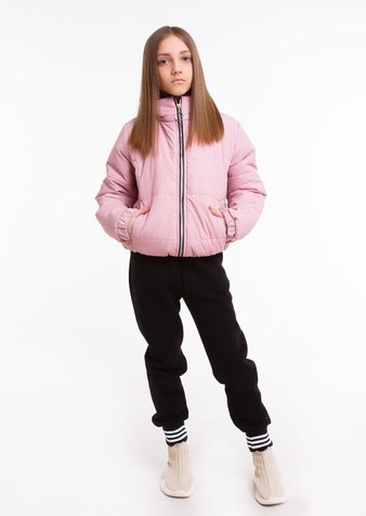 Куртка для дівчинки Домініка рожевий, 122