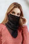 Шейный платок-маска 1665.4471, Черный, UN