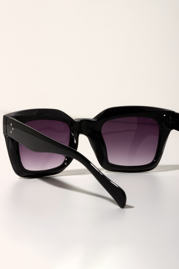 Квадратные солнцезащитные очки 1381.4131, Черный, UN