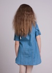 Платье для девочки Синди, Голубой, 122