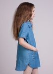 Плаття для дівчинки Сінді, Блакитний, 116