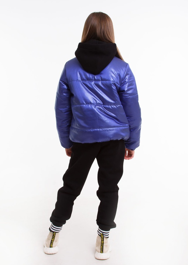 Куртка для дівчинки Домініка синій, Синий, 122