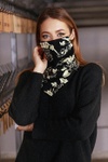 Шейный платок-маска 1665.4478, Черный, UN
